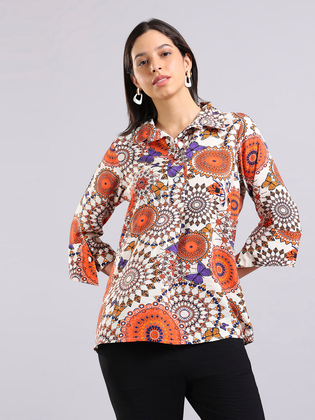Anaya’s Kaleido Print Top