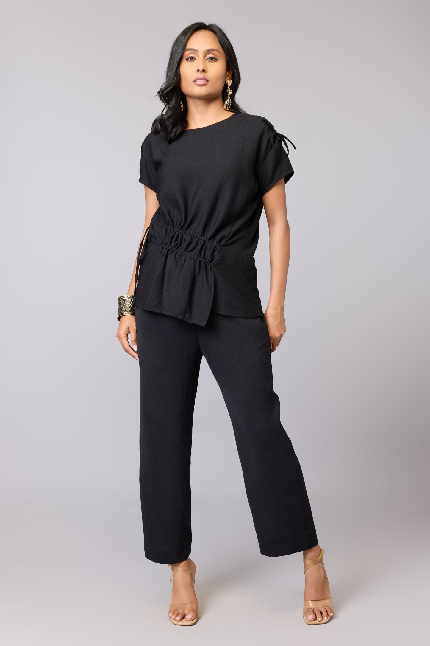 Twist and Tie Black Top