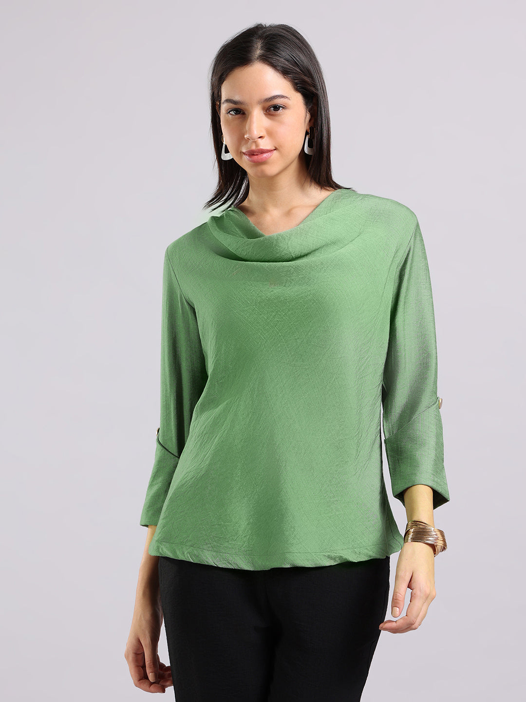 Cowl Neck Tunic