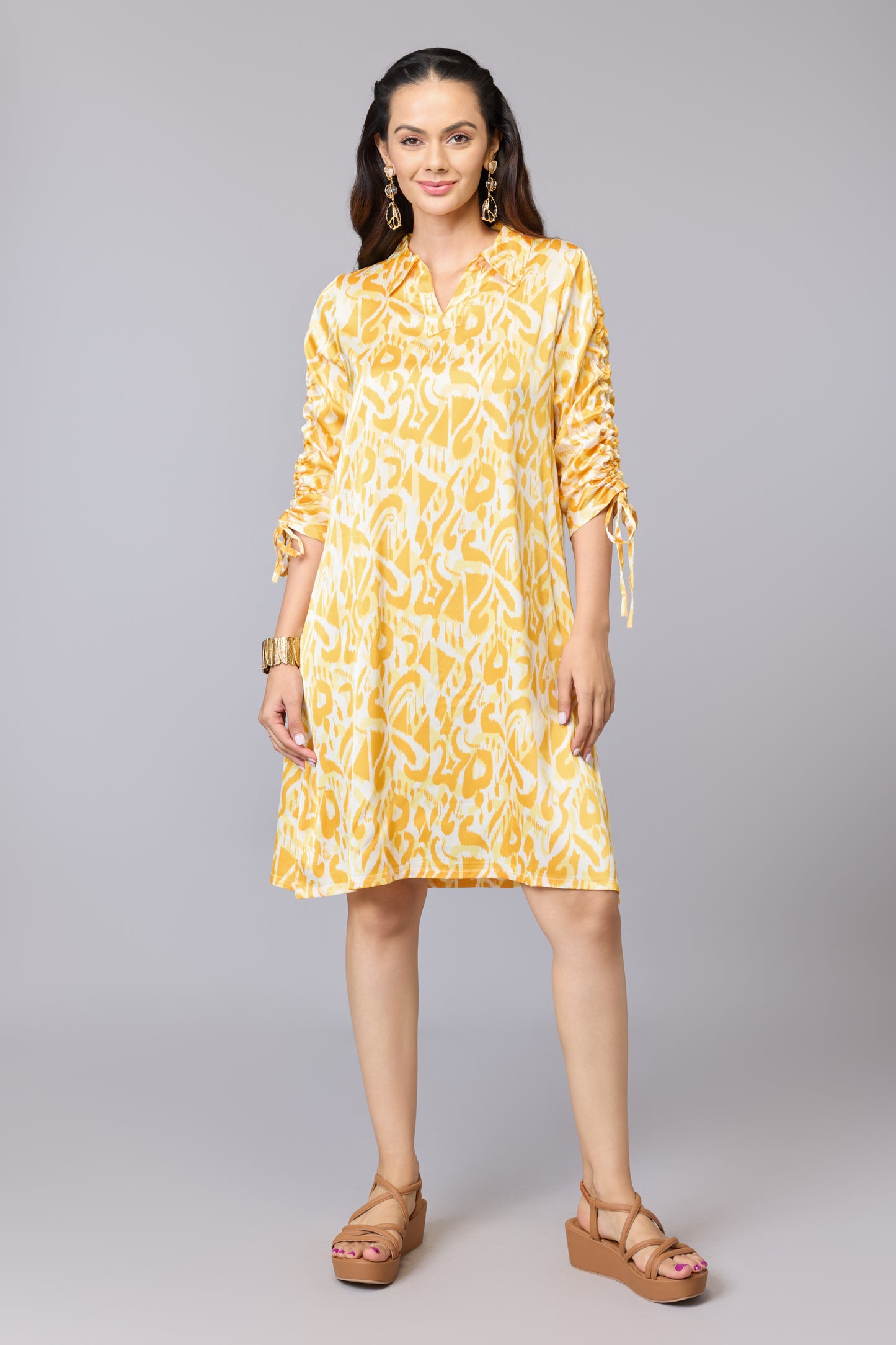 Kiya Printed Dress