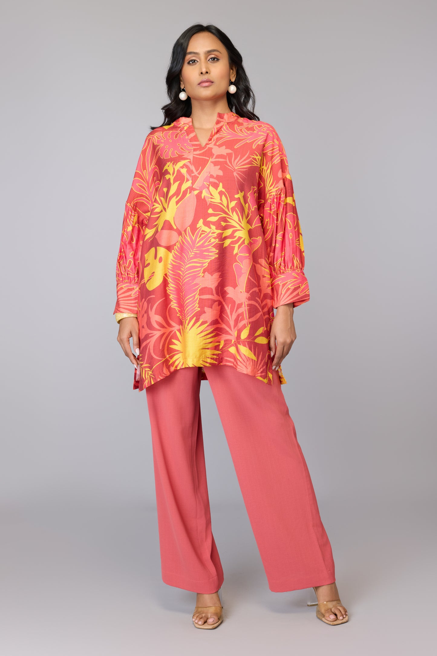 Nina Bloom Print Tunic