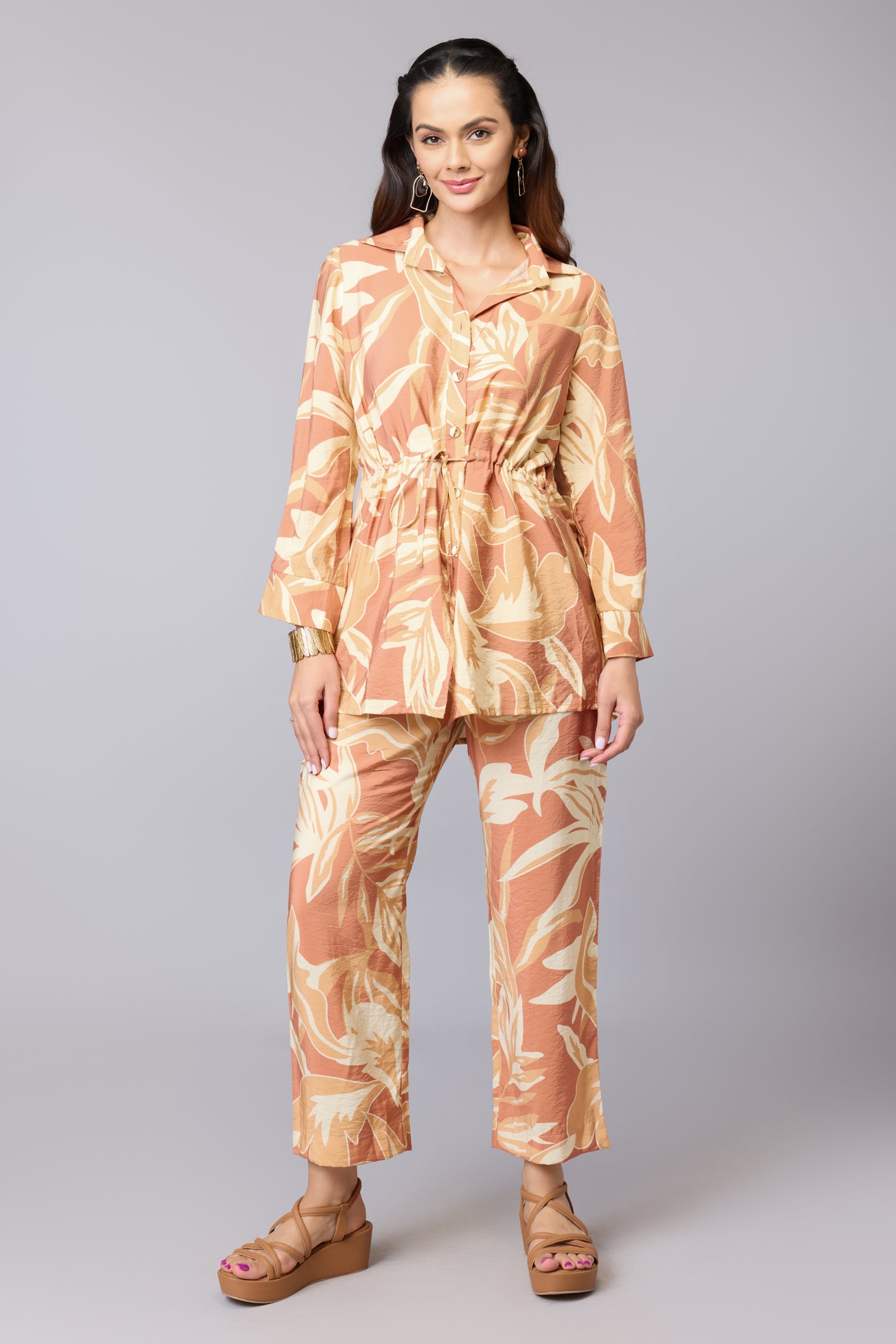 Earth Leaf Co-Ord Set