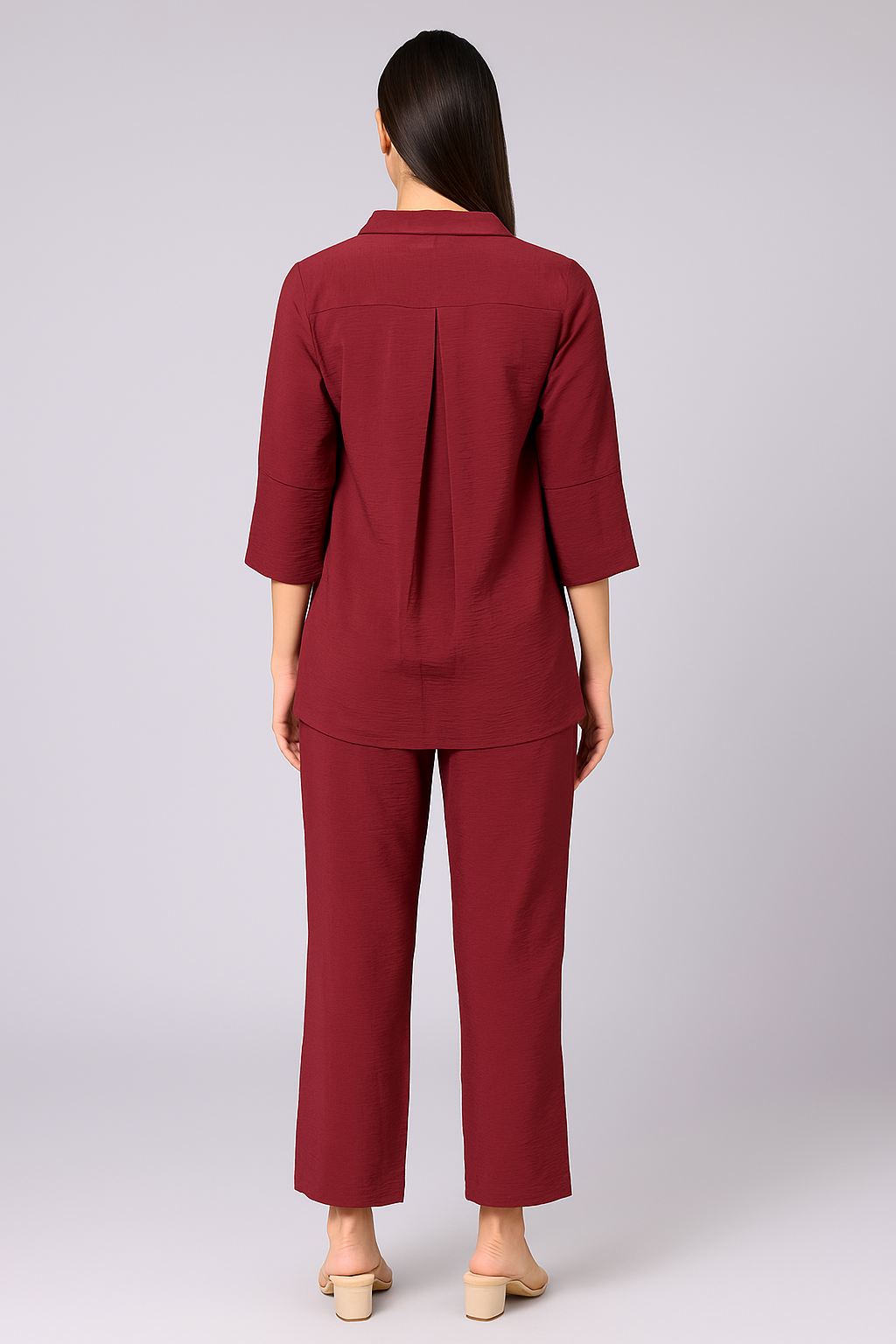 Anaya Burgundy Chic Co-ord