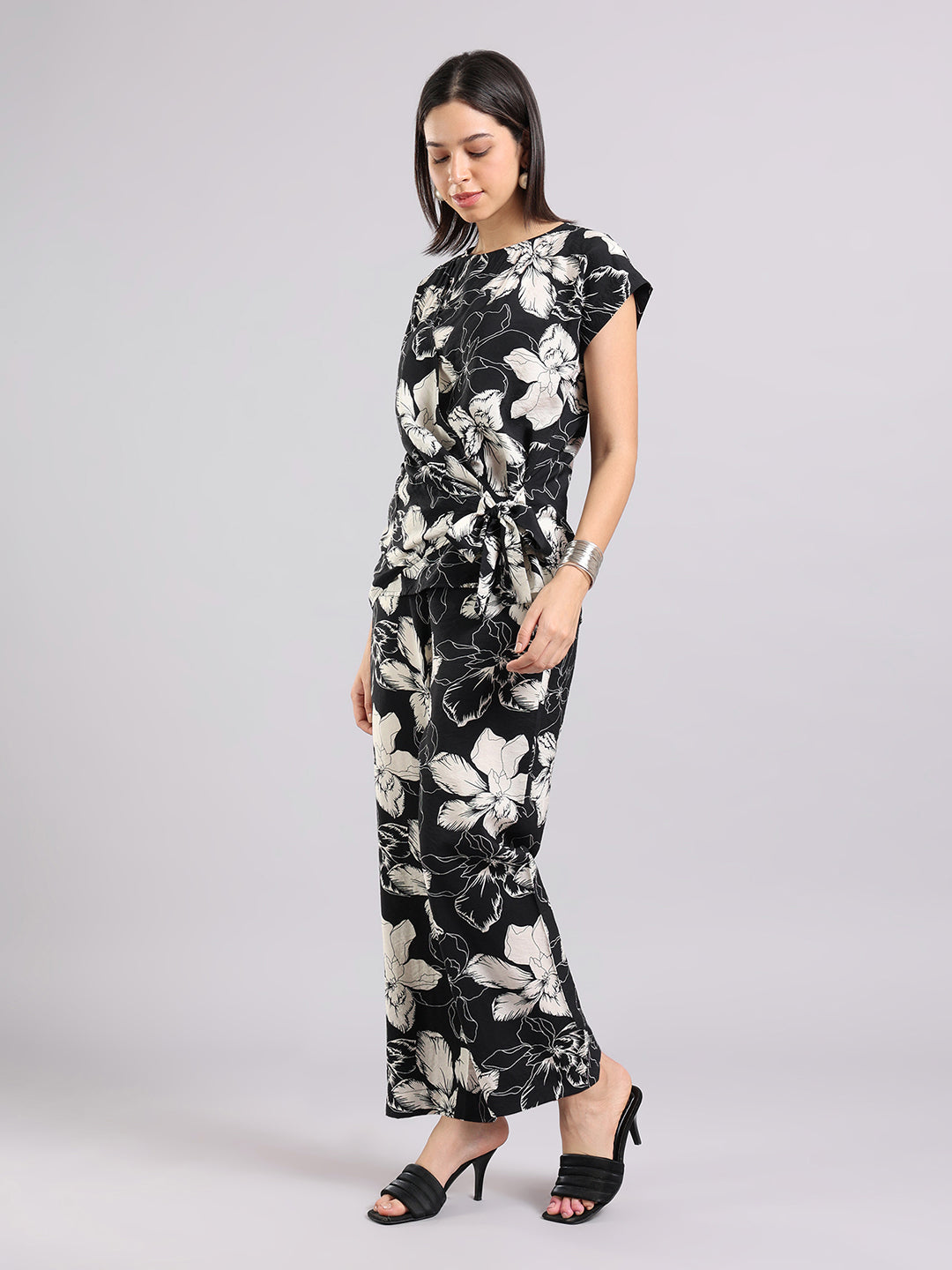 Midnight Bloom Floral Co-Ord Set