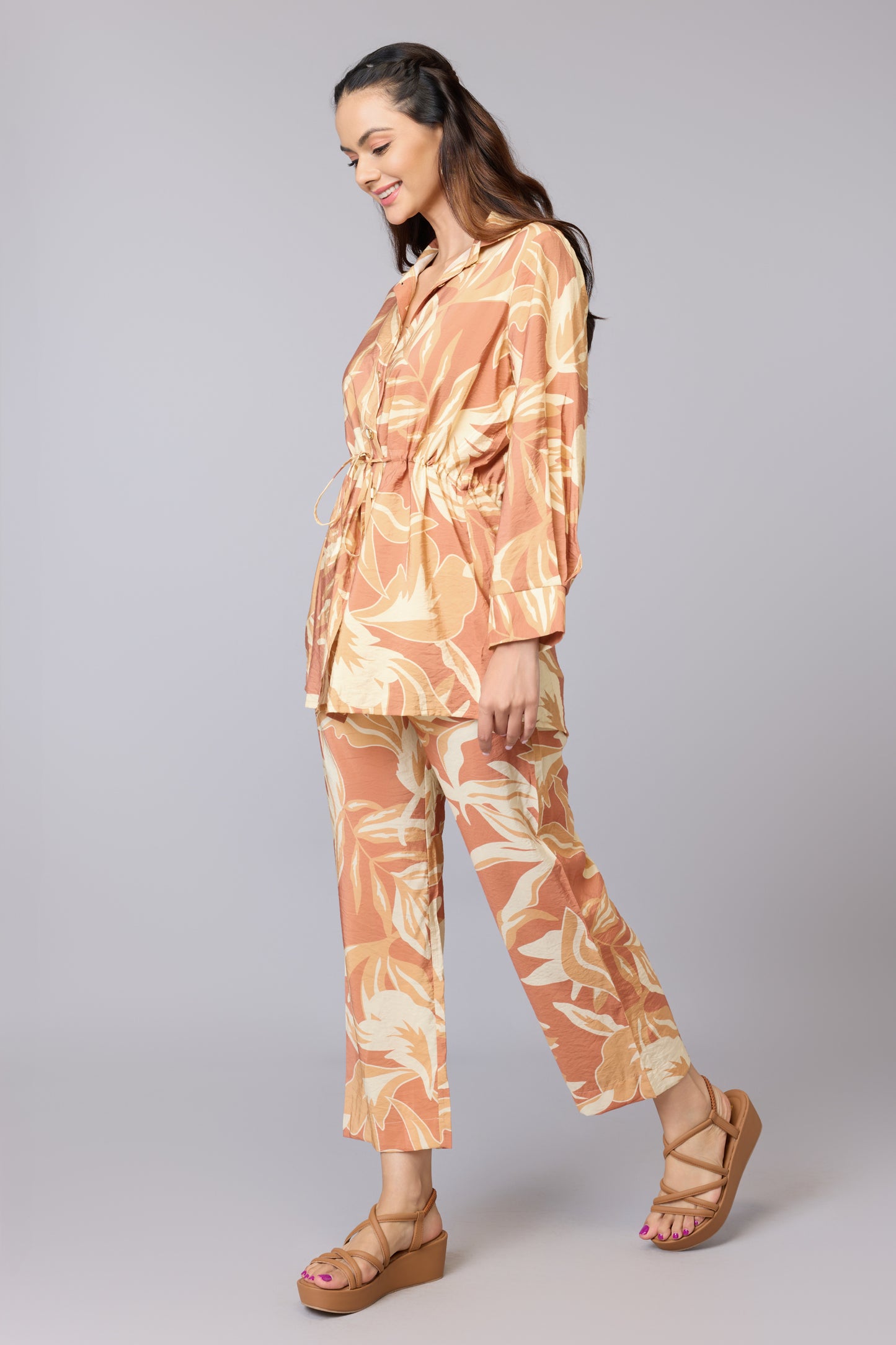 Earth Leaf Co-Ord Set