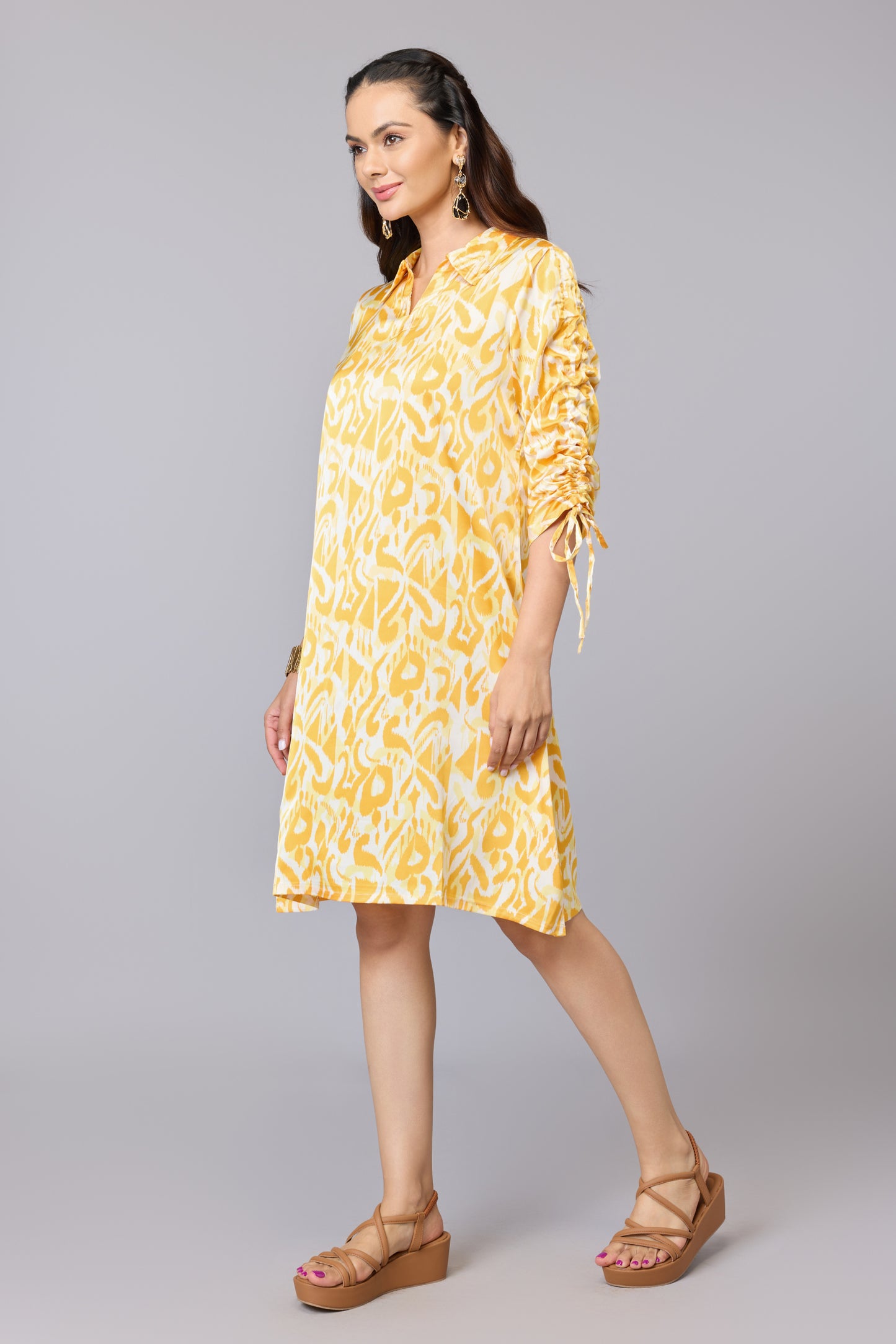Kiya Printed Dress