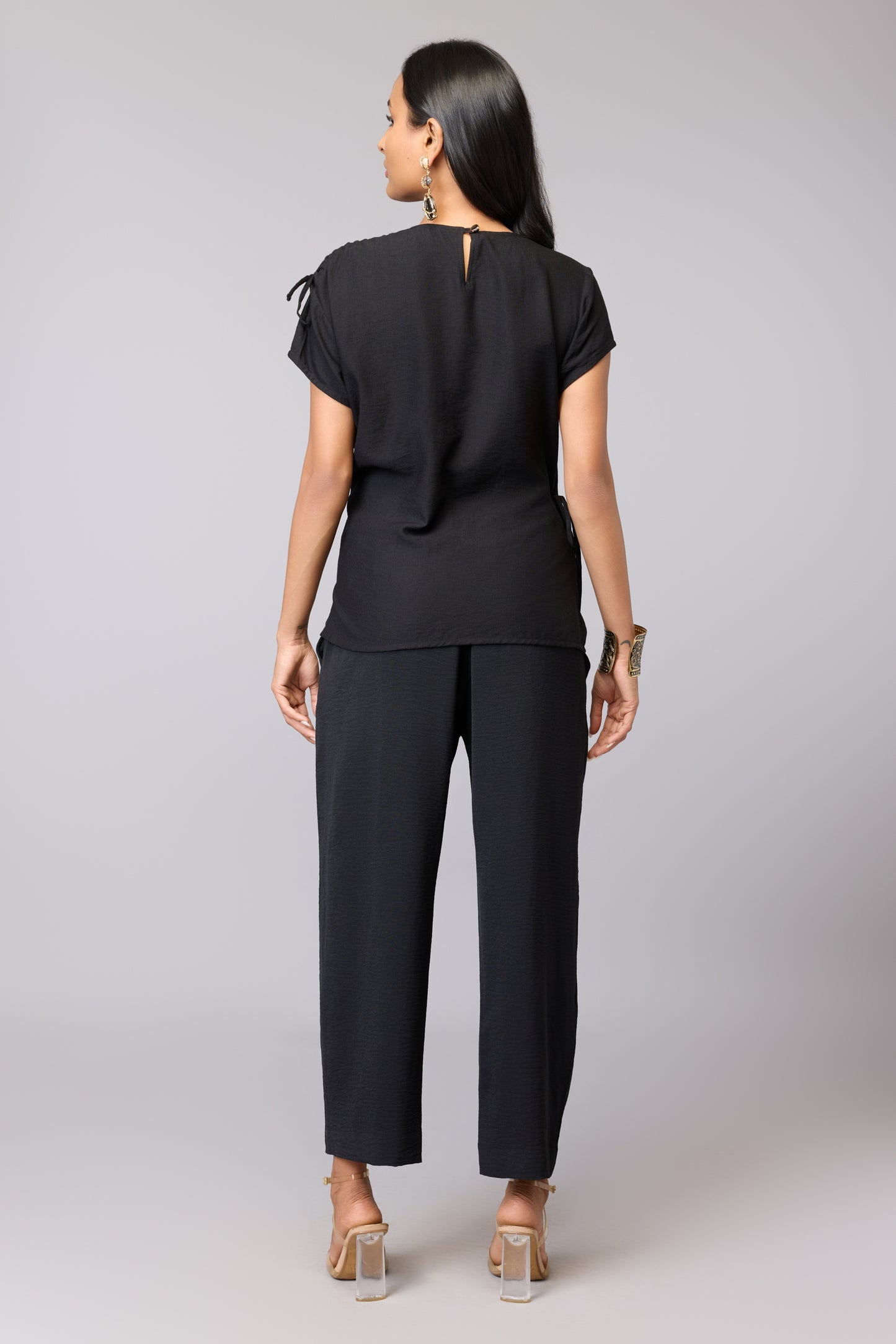 Twist and Tie Black Top