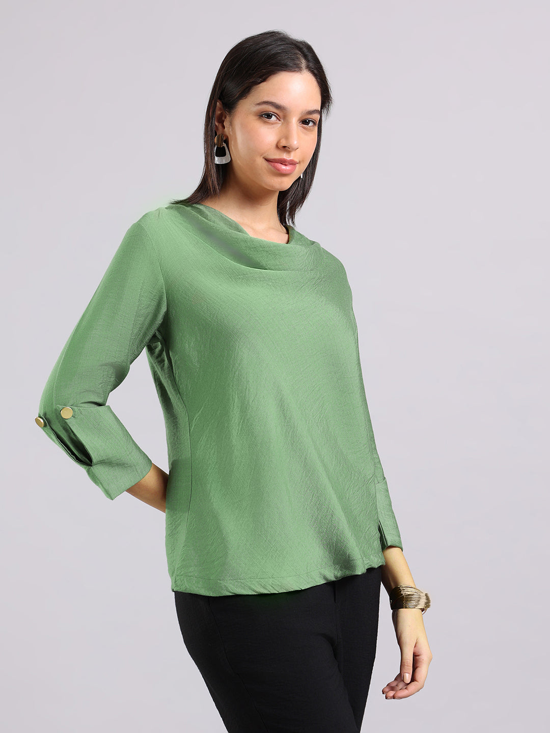 Cowl Neck Tunic
