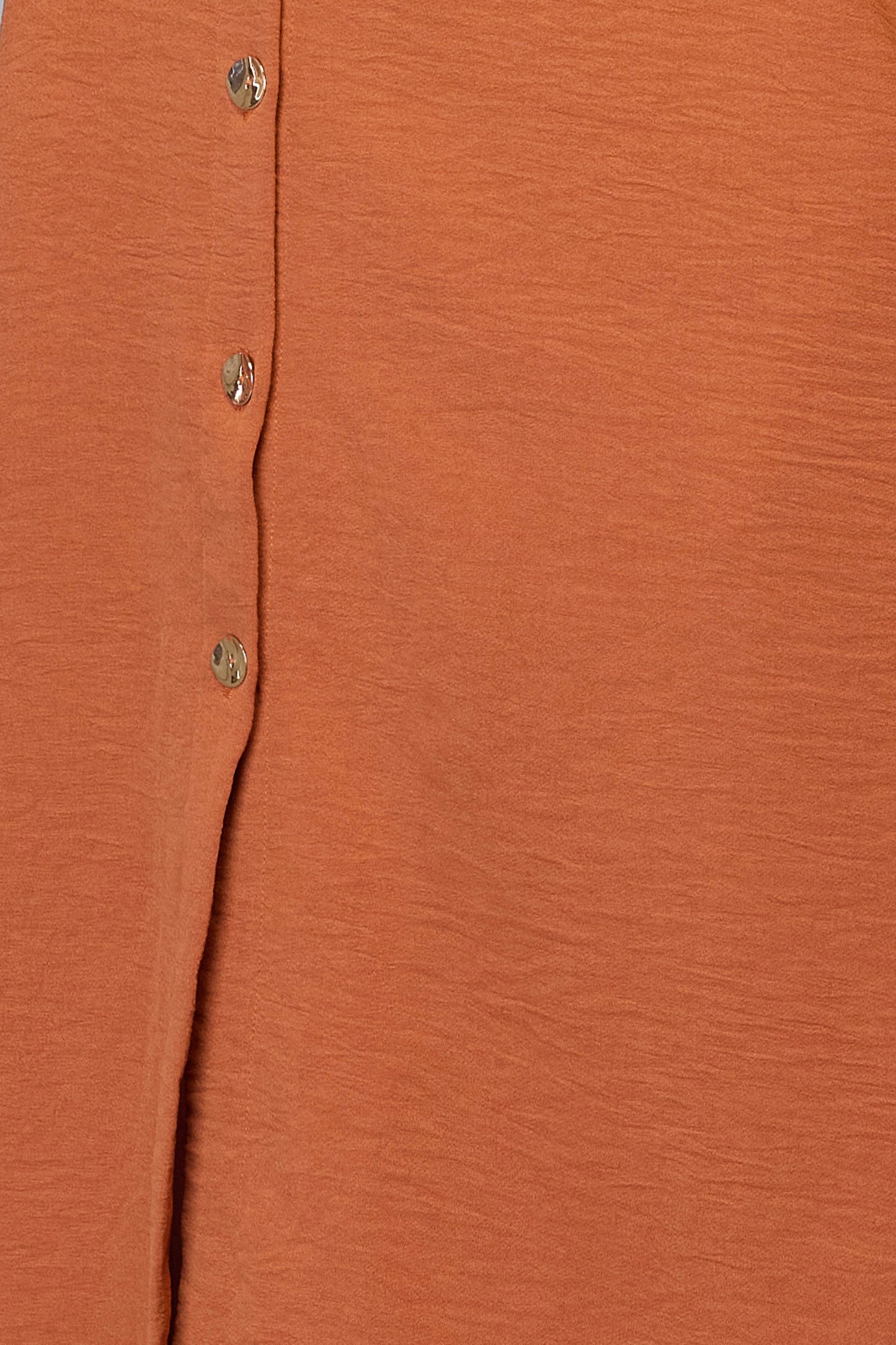 Terracotta Ease Shirt Dress