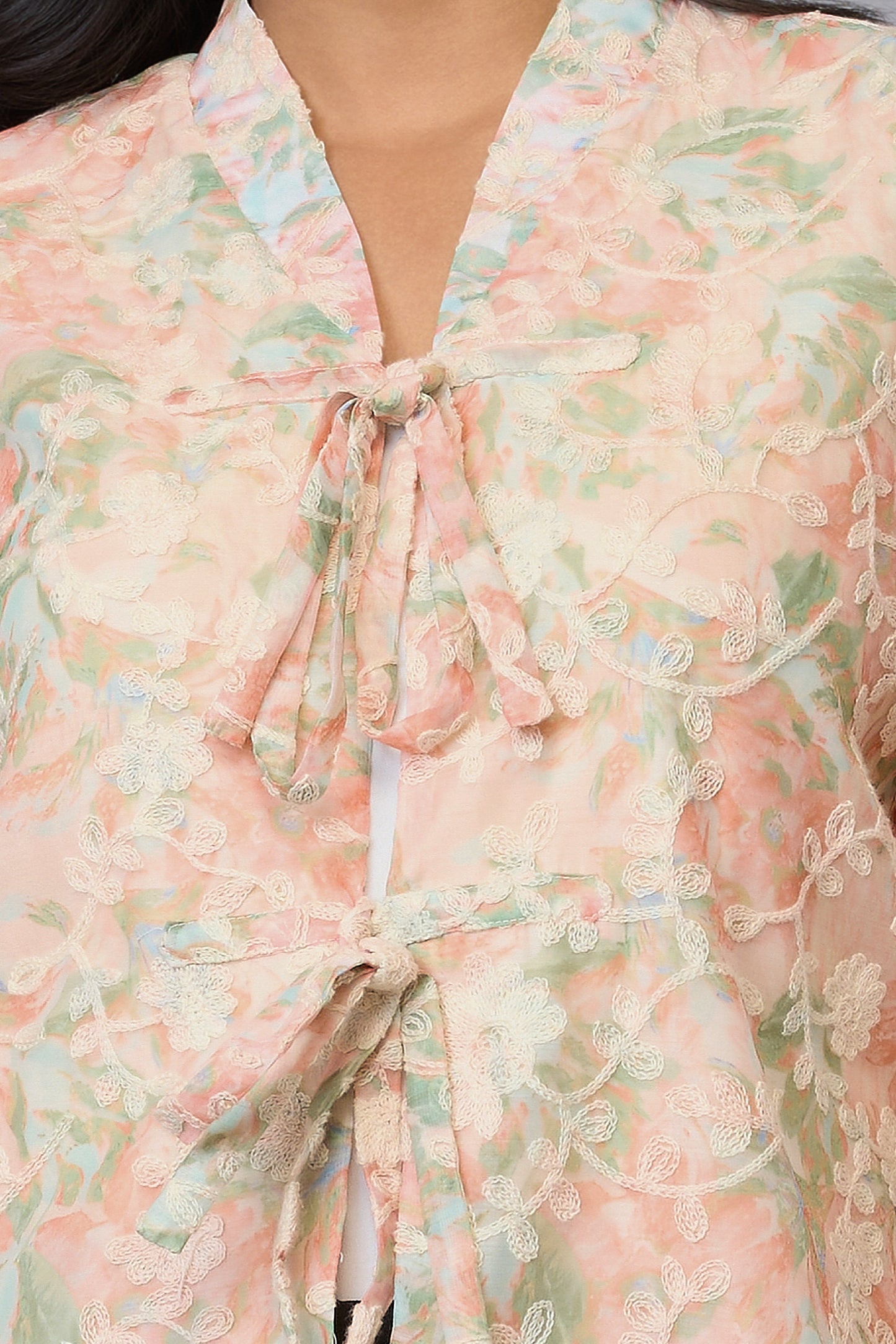 Diya’s Blossom Wrap Top