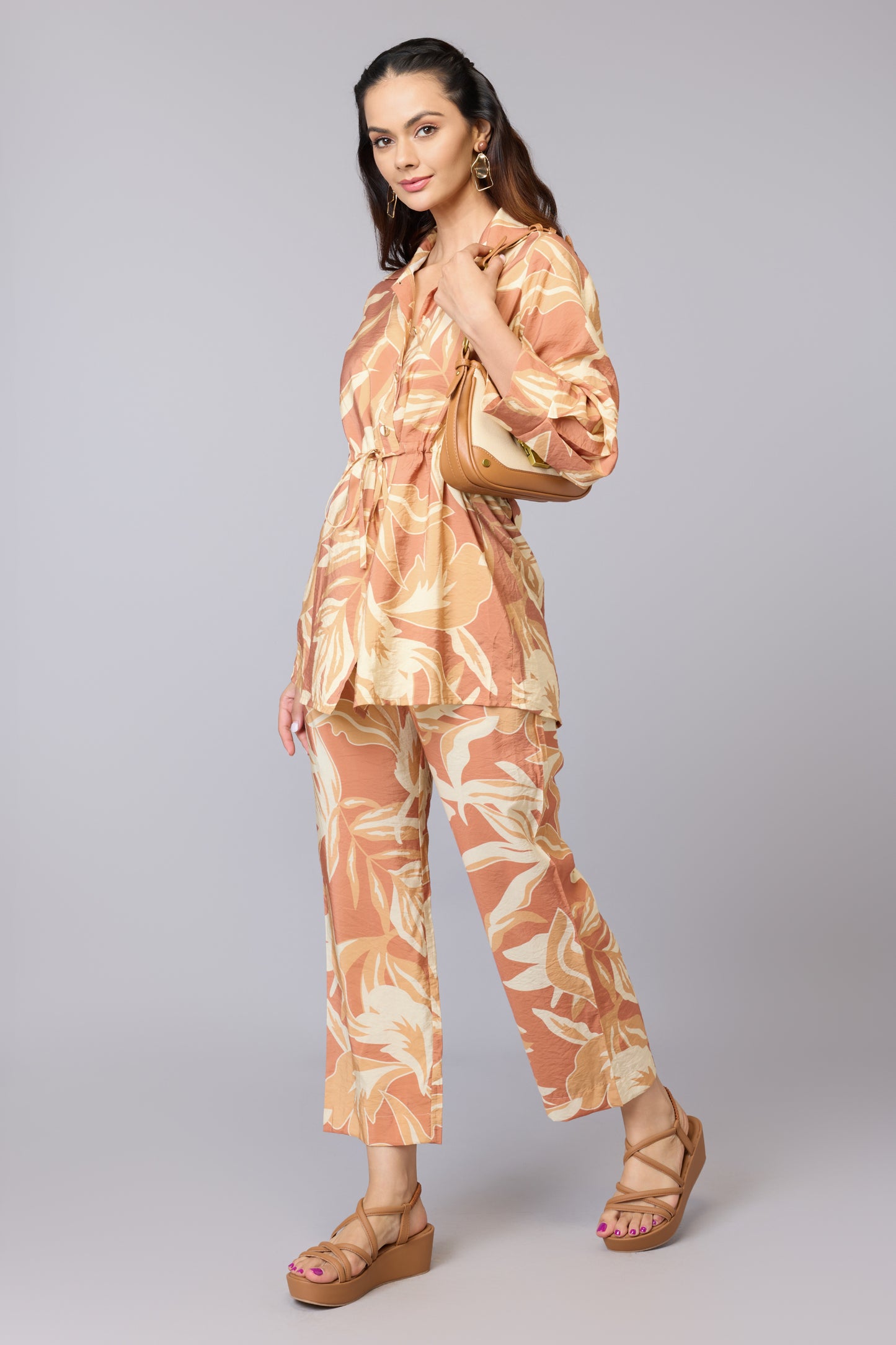 Earth Leaf Co-Ord Set