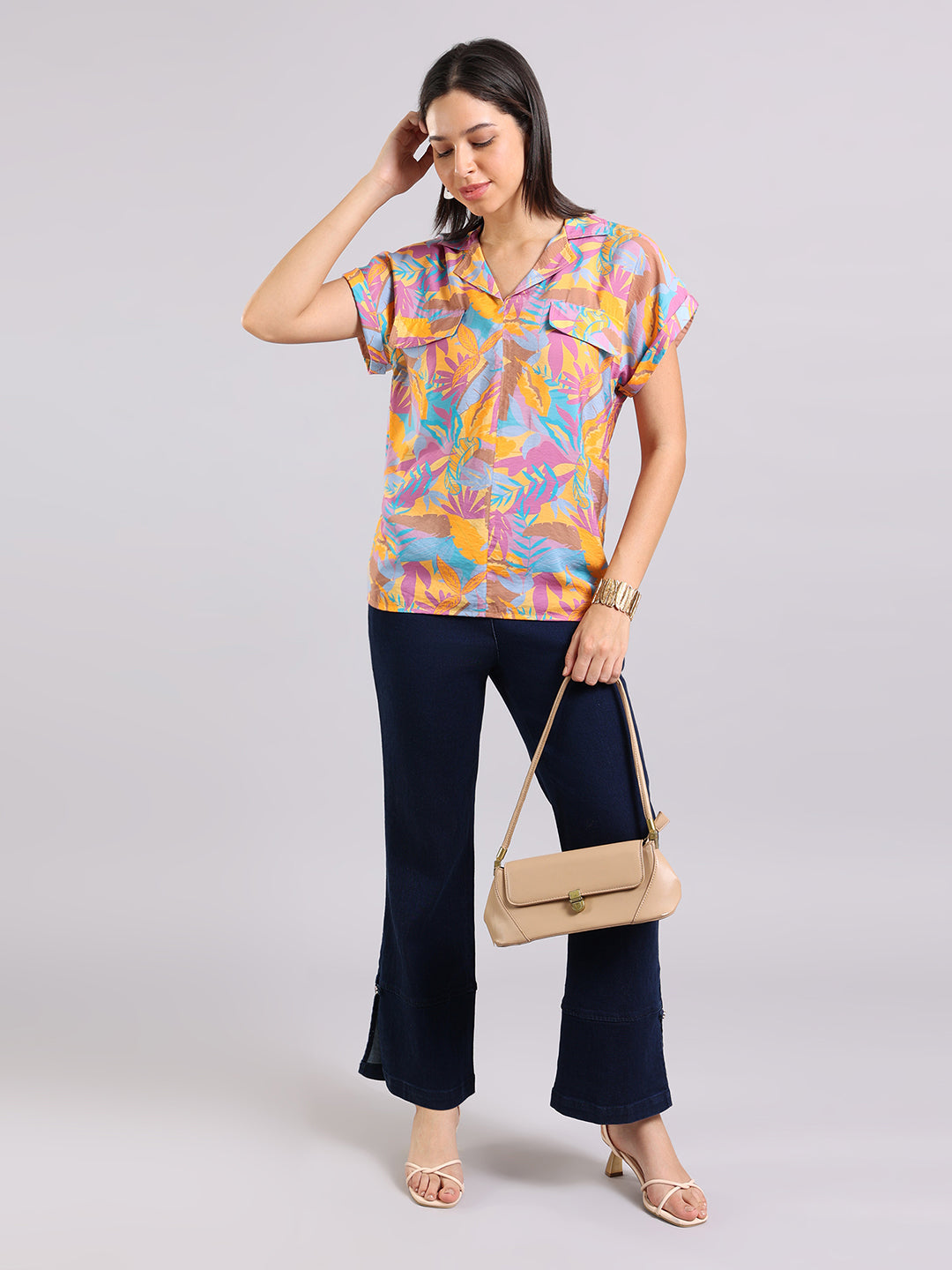 Serena Multi-Color Top