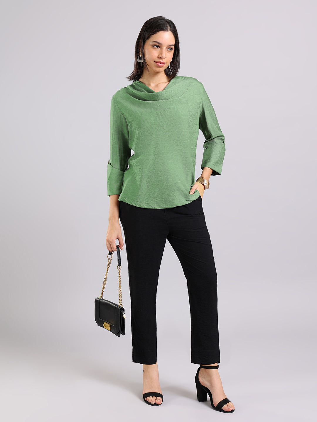 Cowl Neck Tunic
