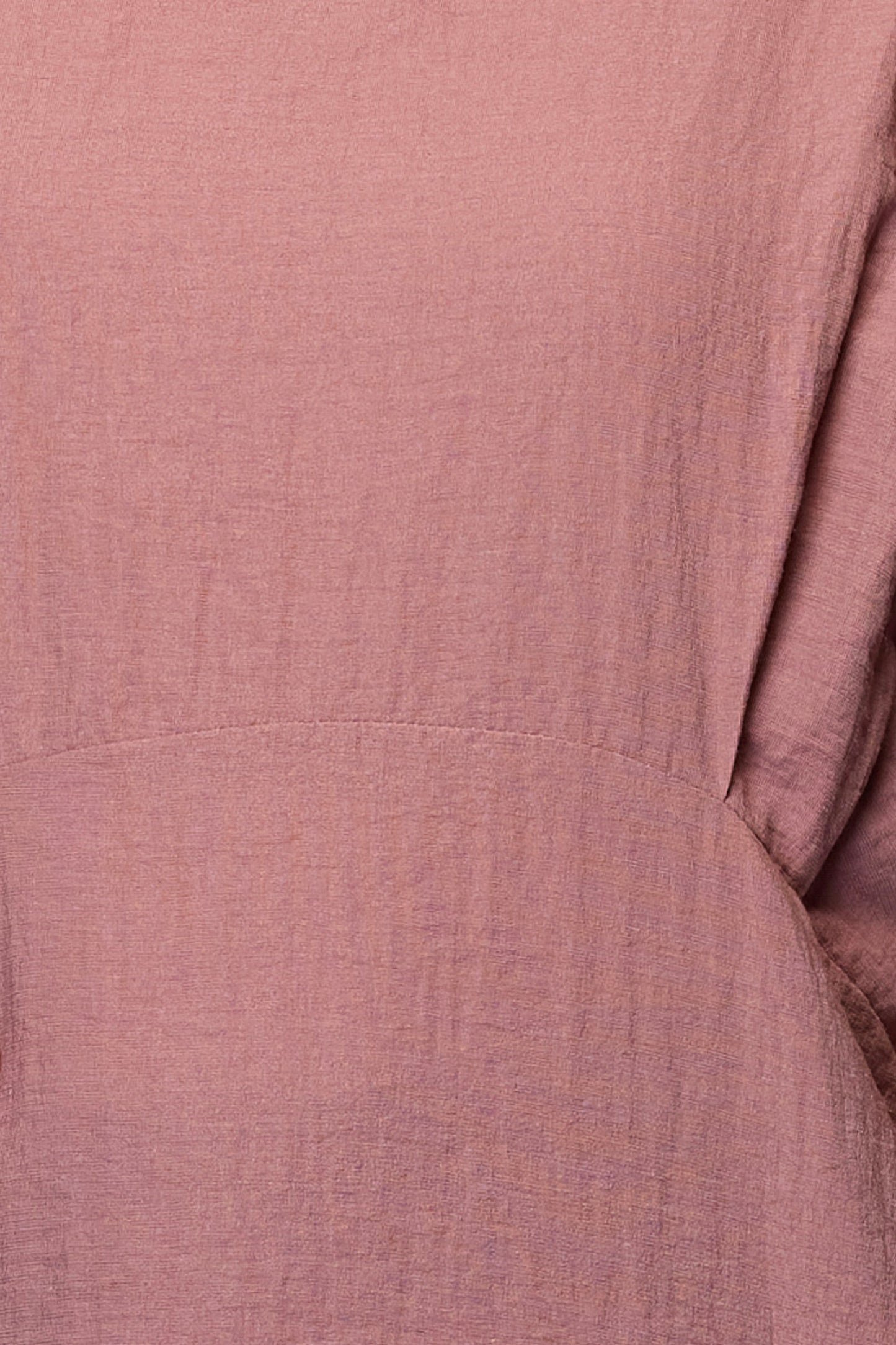 Maroon Minimal Relaxed Tunic Top
