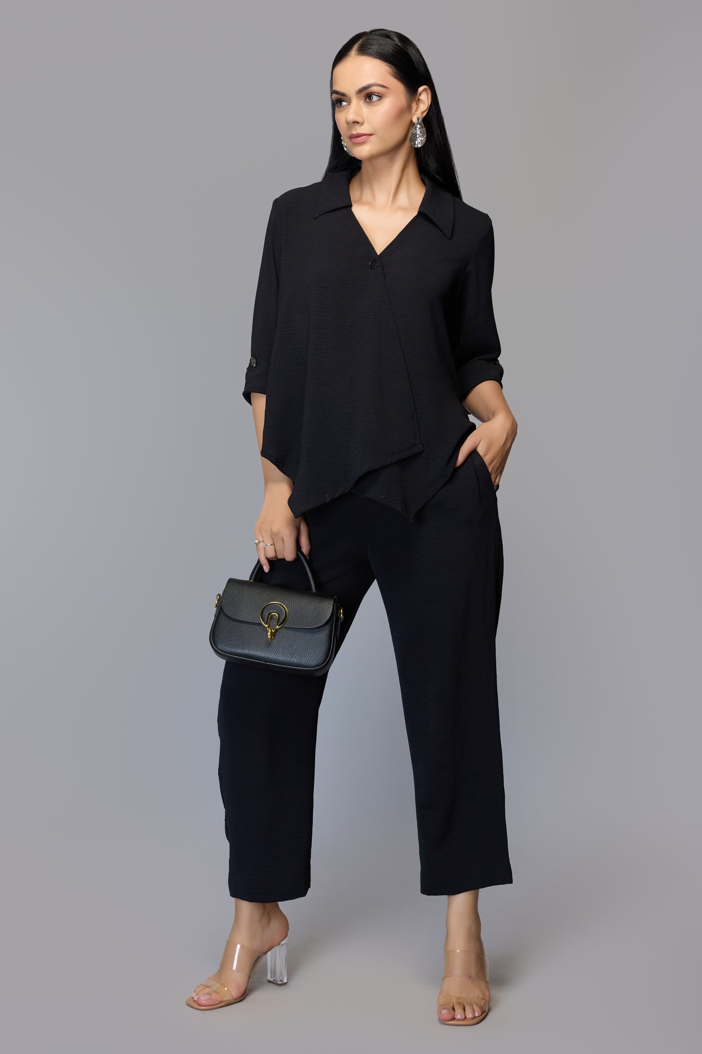 Black Whisper Co-Ord Set
