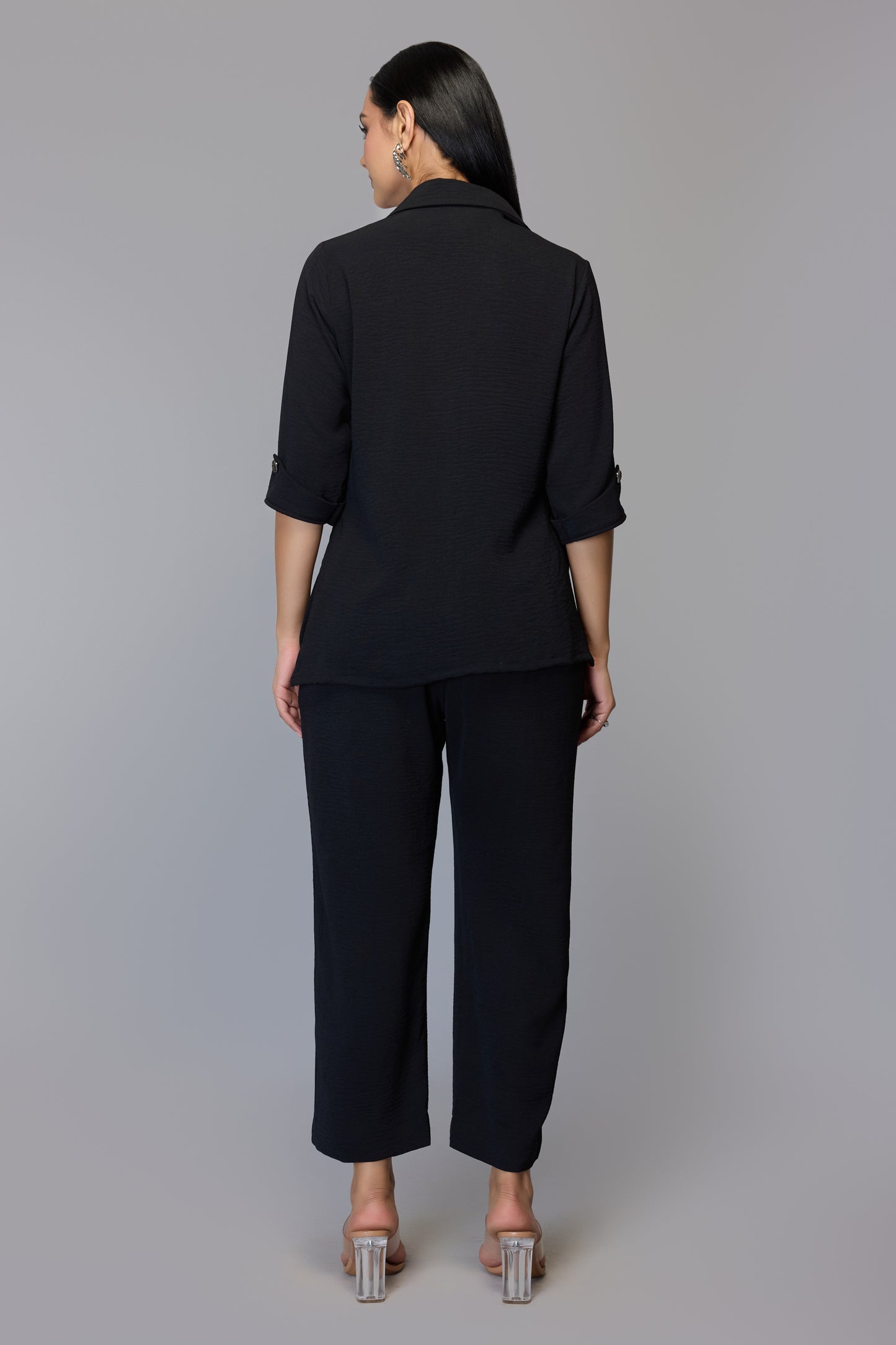 Black Whisper Co-Ord Set