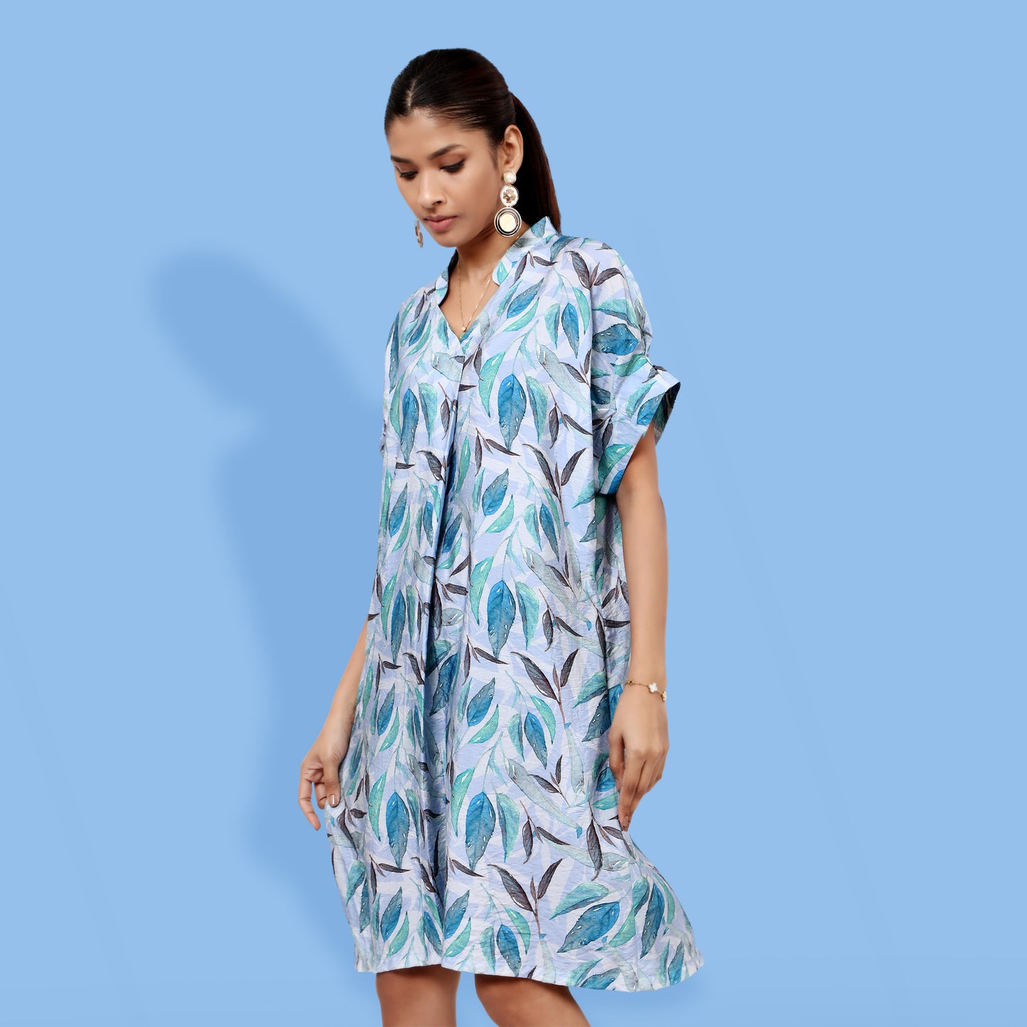Tahira printed dress