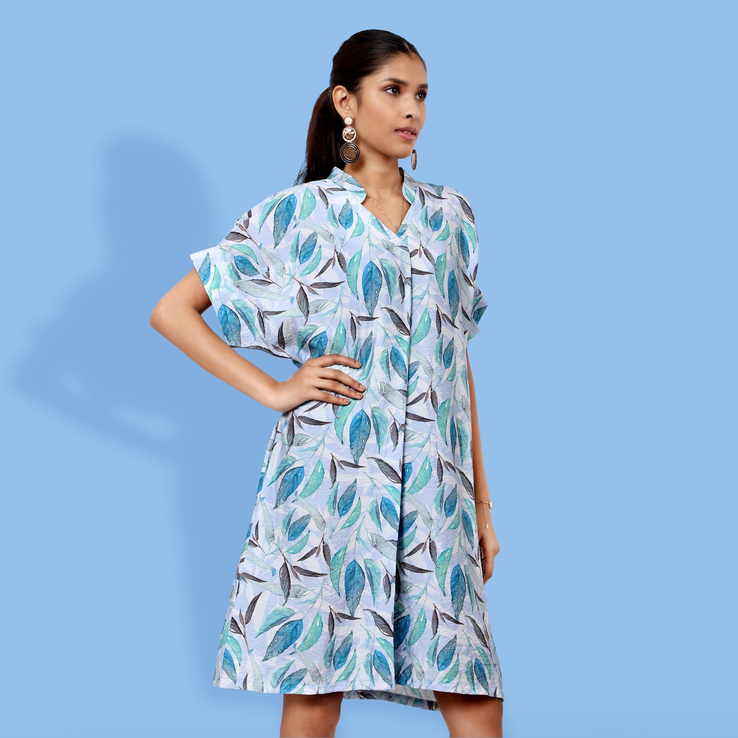 Tahira printed dress