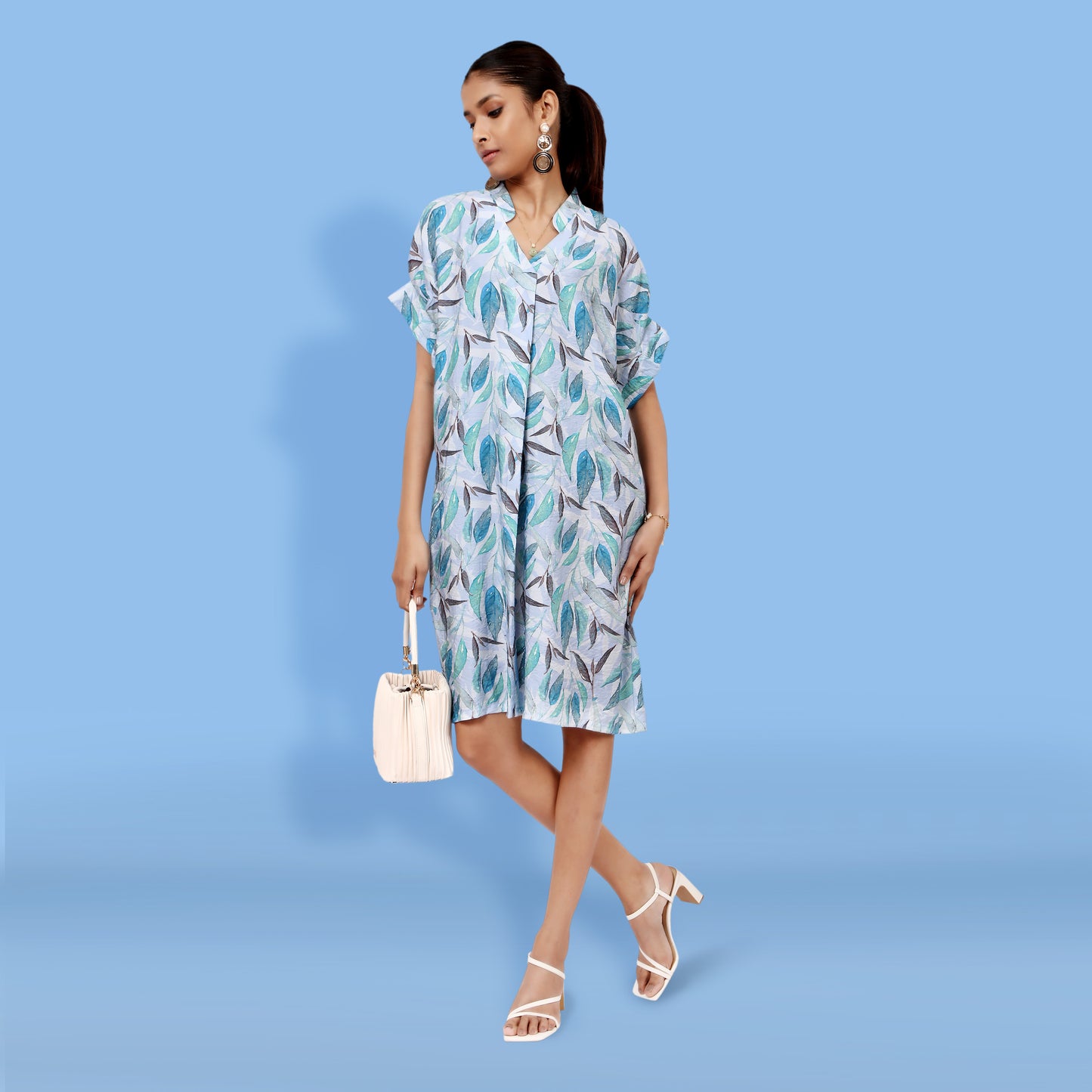 Tahira printed dress