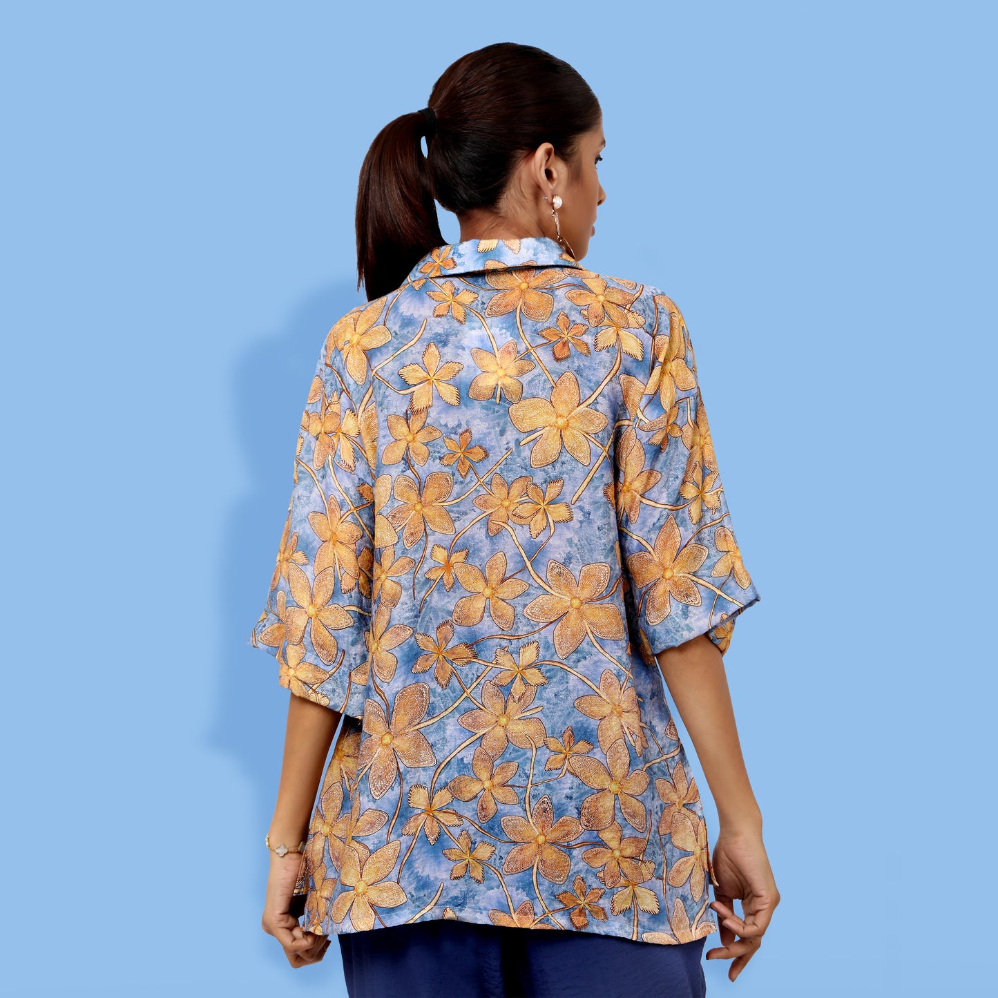 Inaya floral printed top