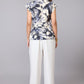 Artistic Wrap Top - Multi | Viscose Blend