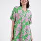 Green Floral Print Co-Ord Set