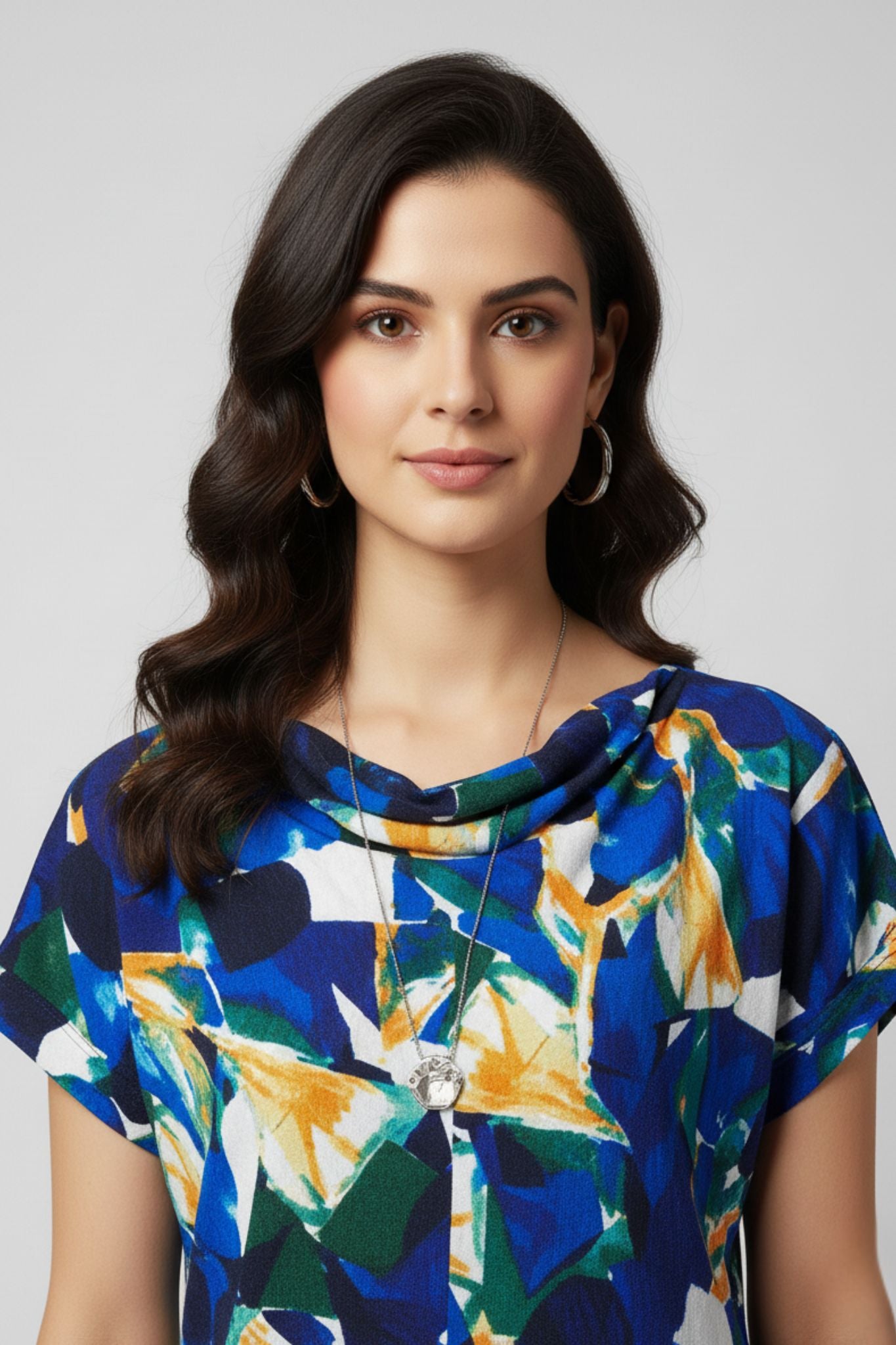 Ocean Pop Art Print Top