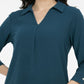 Modern Minimal Co-Ord Set - Teal | Polyester