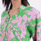 Green Floral Print Co-Ord Set