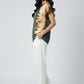 Modern Abstract Print Top - Multi | Polyester