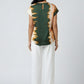 Modern Abstract Print Top - Multi | Polyester