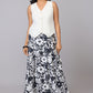 Maya’s Black Bloom Skirt