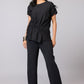 Twist and Tie Black Top