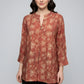 Rust Reverie Tunic Top