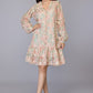Mira’s Peach Bloom Dress