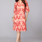 Painted Sunset Midi Dress