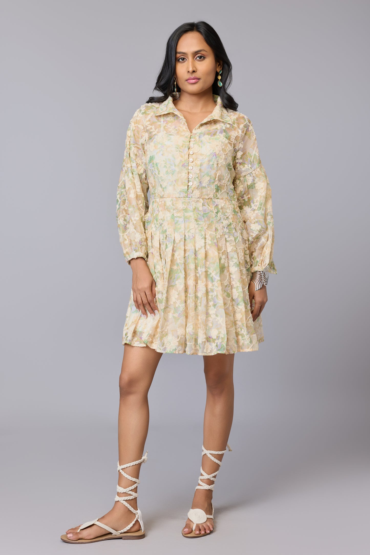 Pastel Dusk Shirt Dress