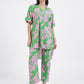 Green Floral Print Co-Ord Set