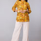Radiant Yellow Floral Tunic