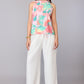 Vibrant Tie-Strap Halter Top