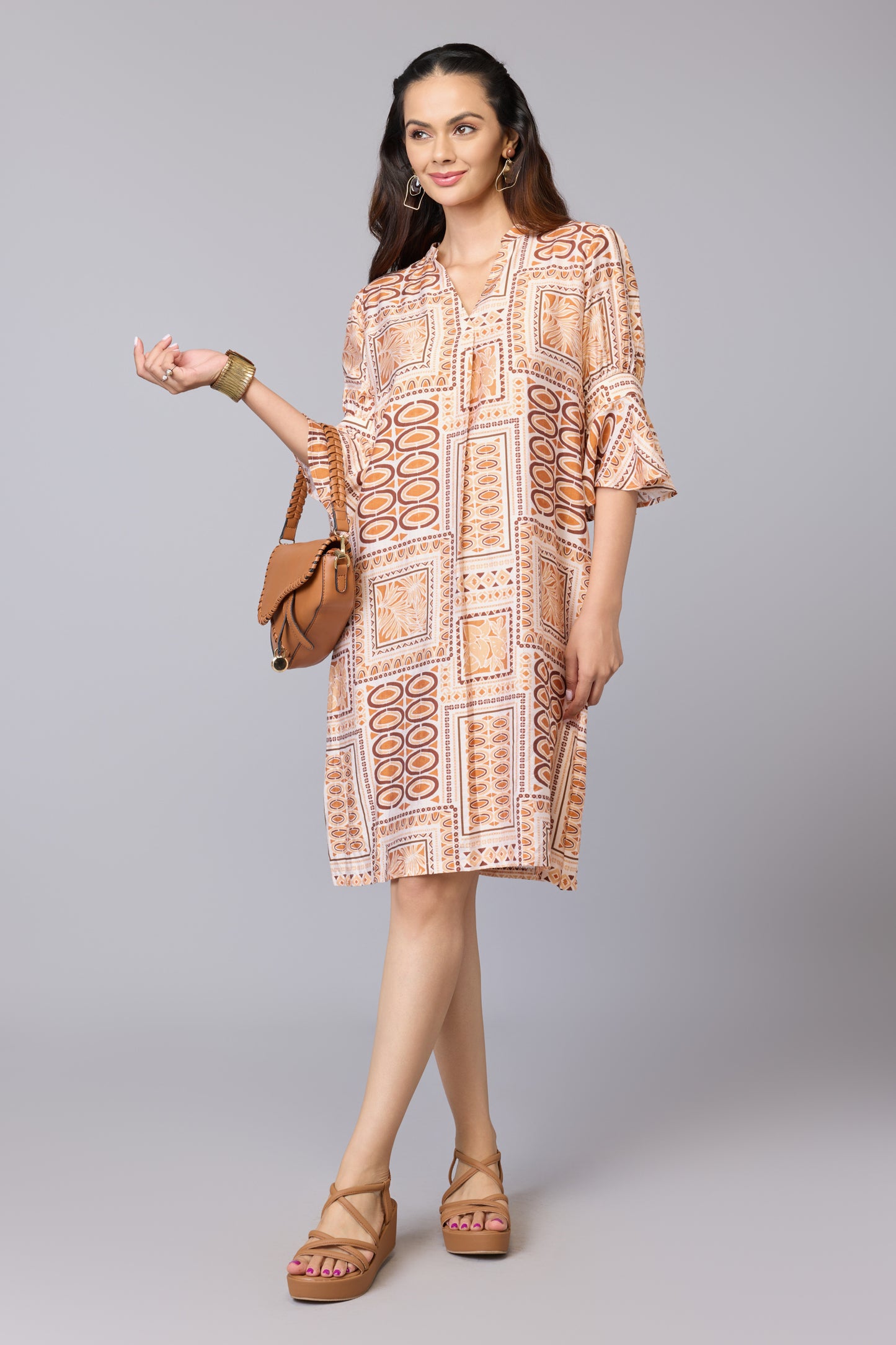 Sunlit Mosaic Dress