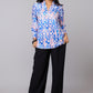 Aaliya’s Sky-Blue Printed Tunic