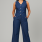 Zoya Blue Lyocell Denim Co-ord Set