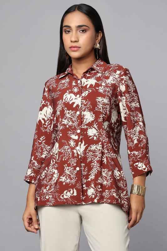 Earthtone Meadow Shirt
