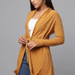 Versatile Belted Knitwear - Ocher