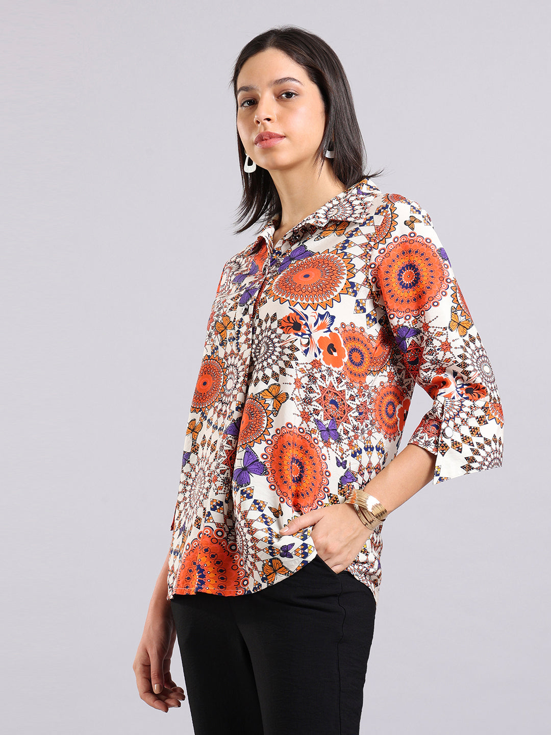 Anaya’s Kaleido Print Top