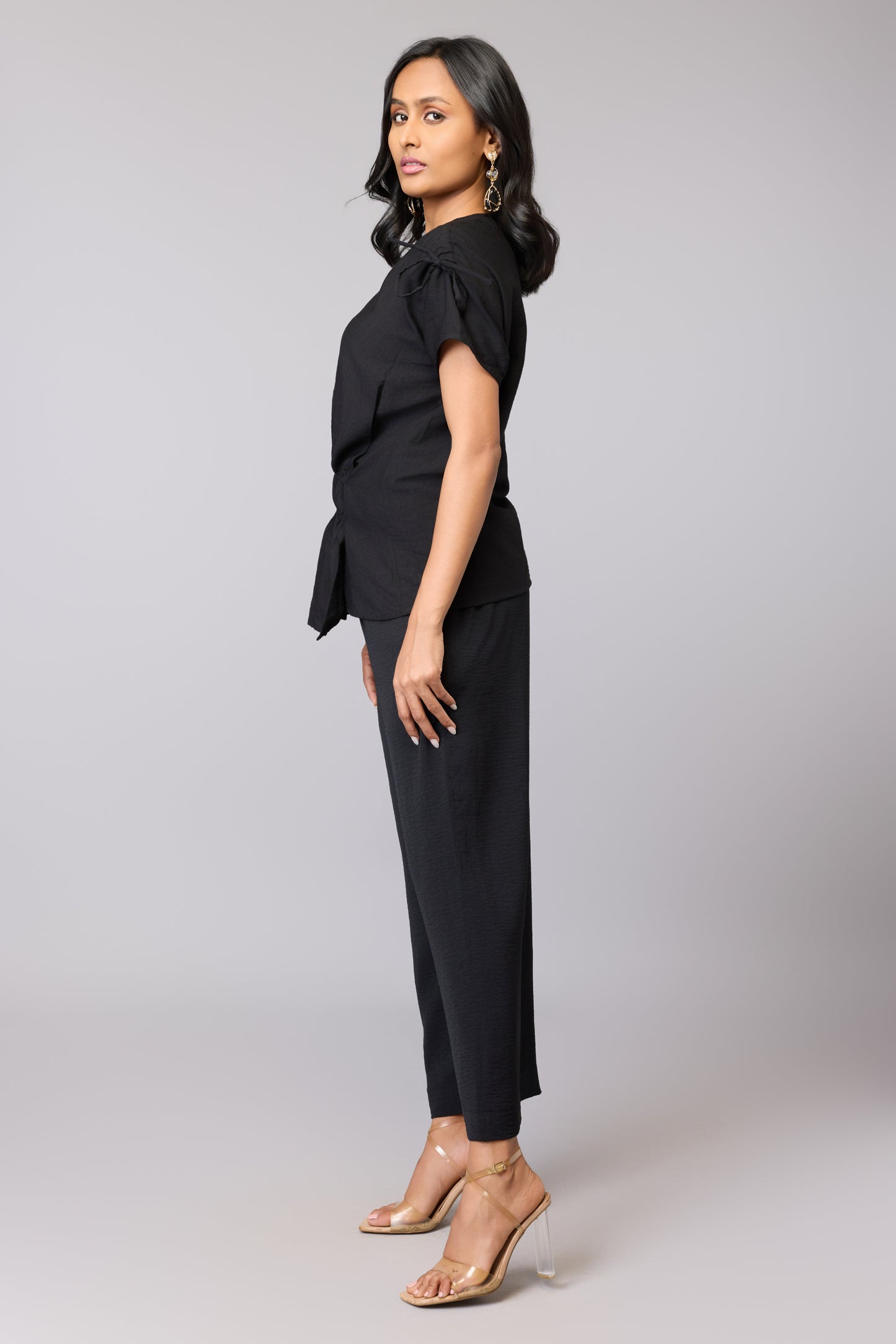 Twist and Tie Black Top