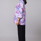 Purple Bloom Longline Top