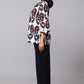 Striking Ikat Shirt Style Top
