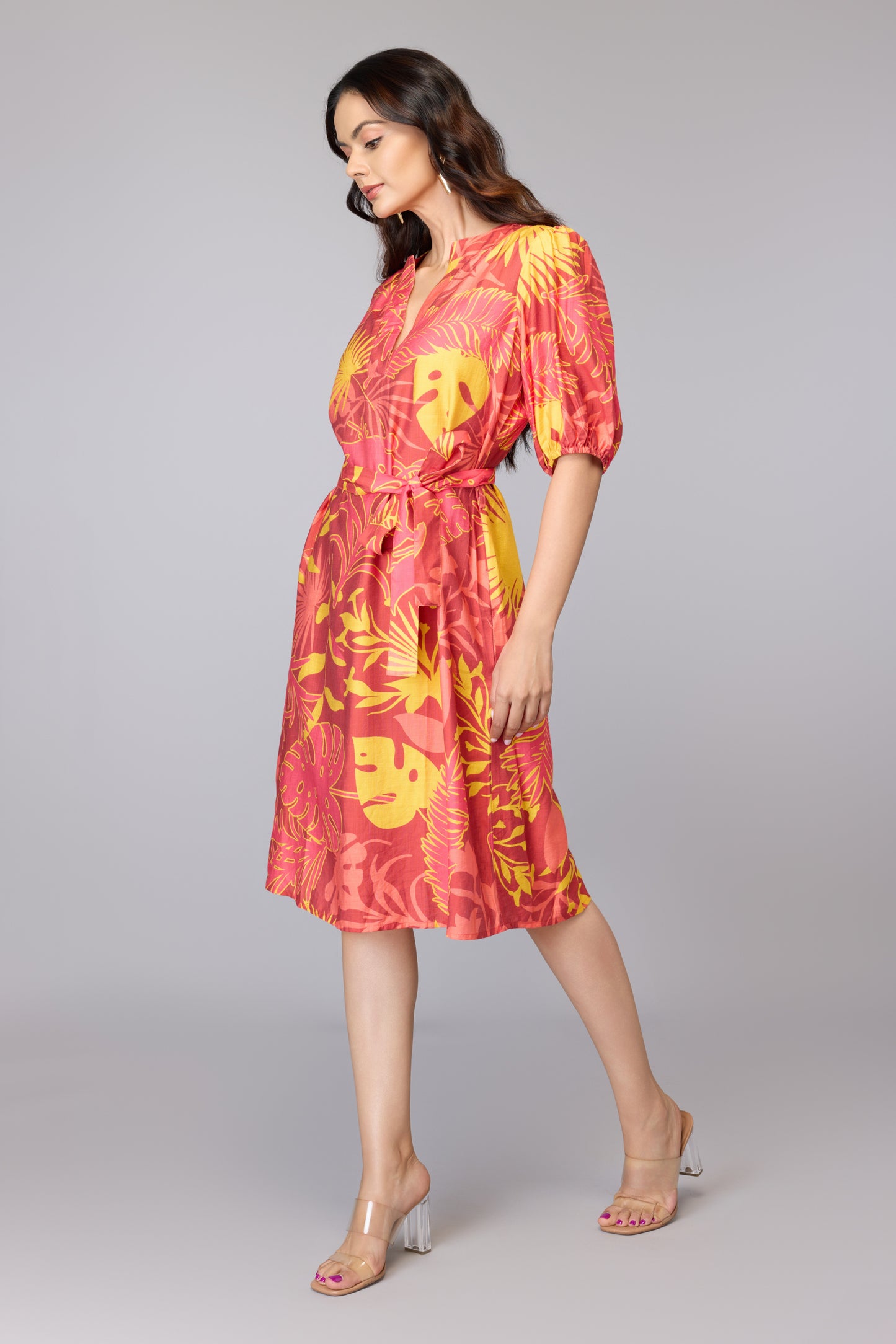 Ira’s Sunset Palm Dress